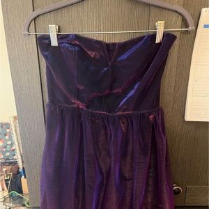 Strapless Irridescent Dress